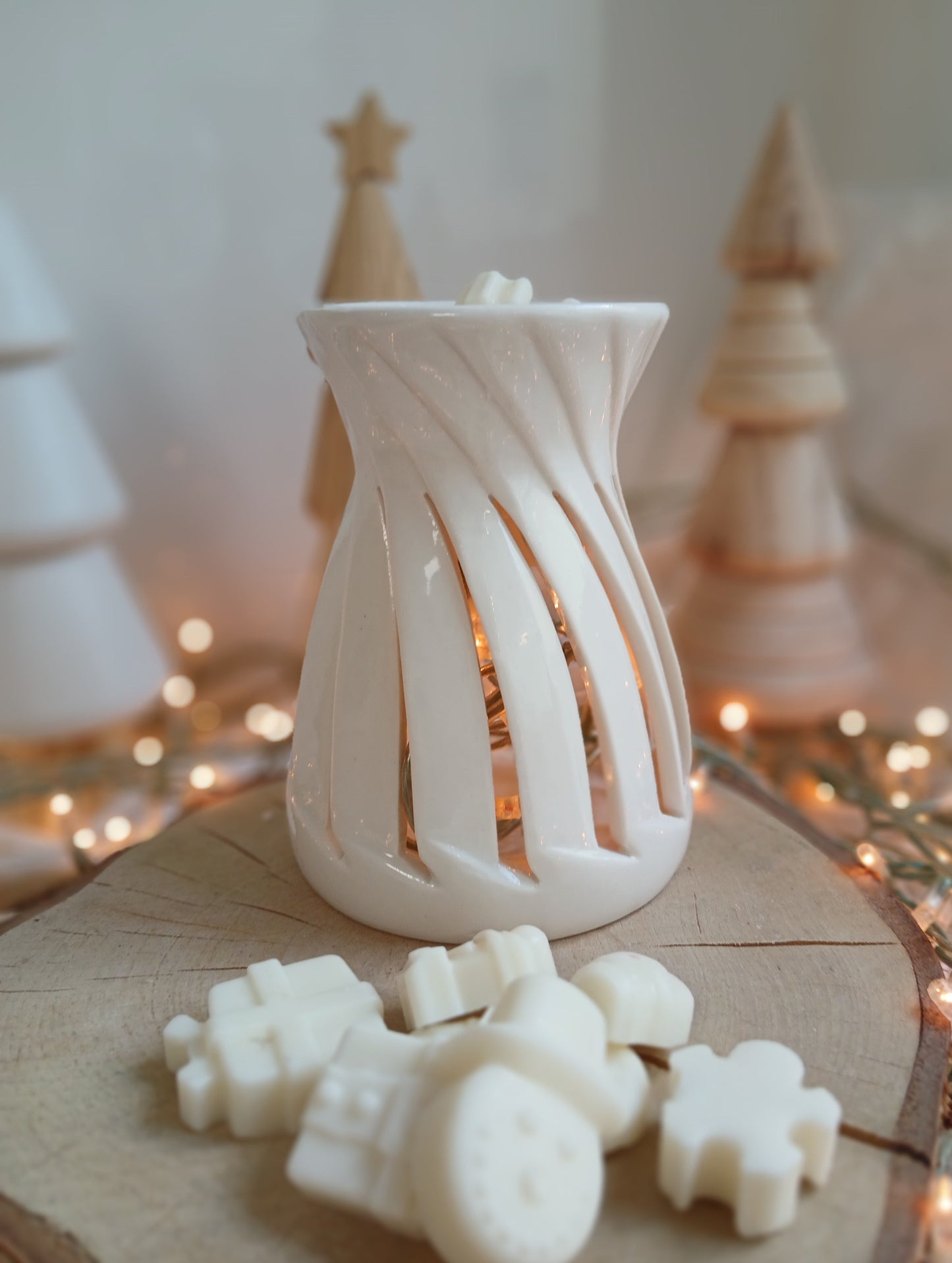 Stripes wax melt burner