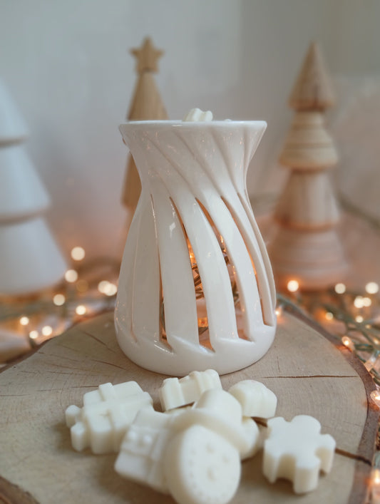 Stripes wax melt burner