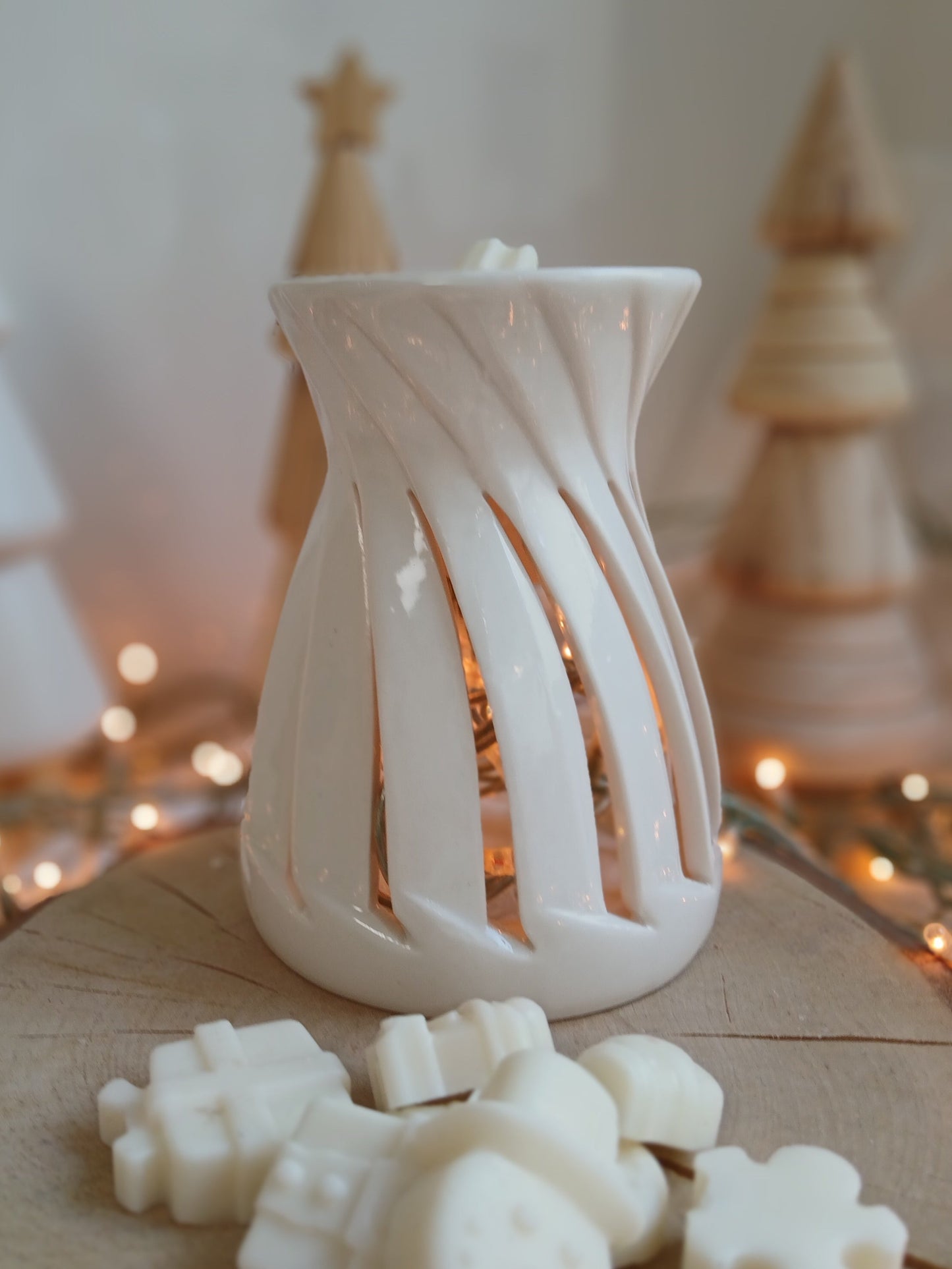 Stripes wax melt burner