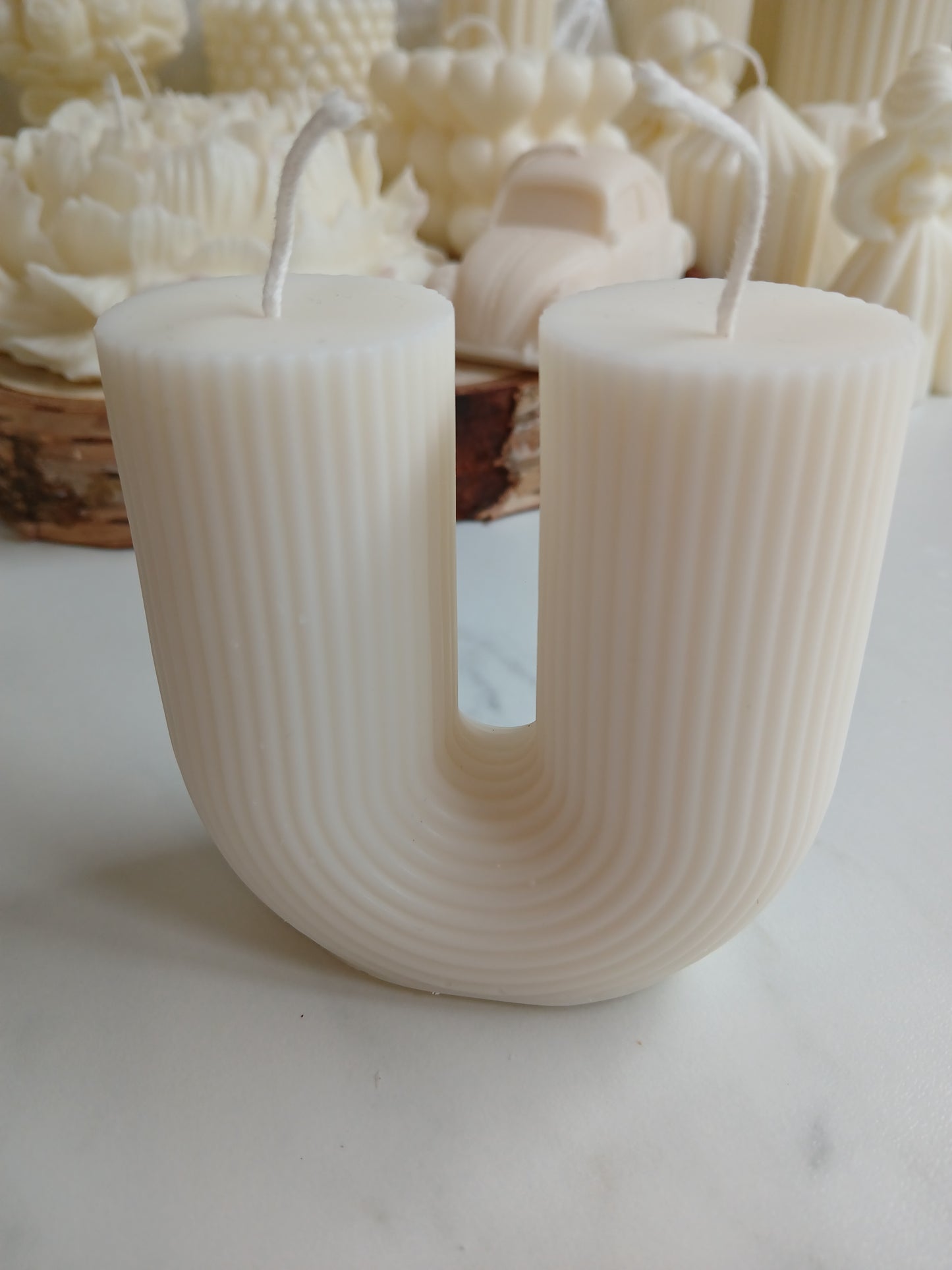 Geometric & Textured Candles