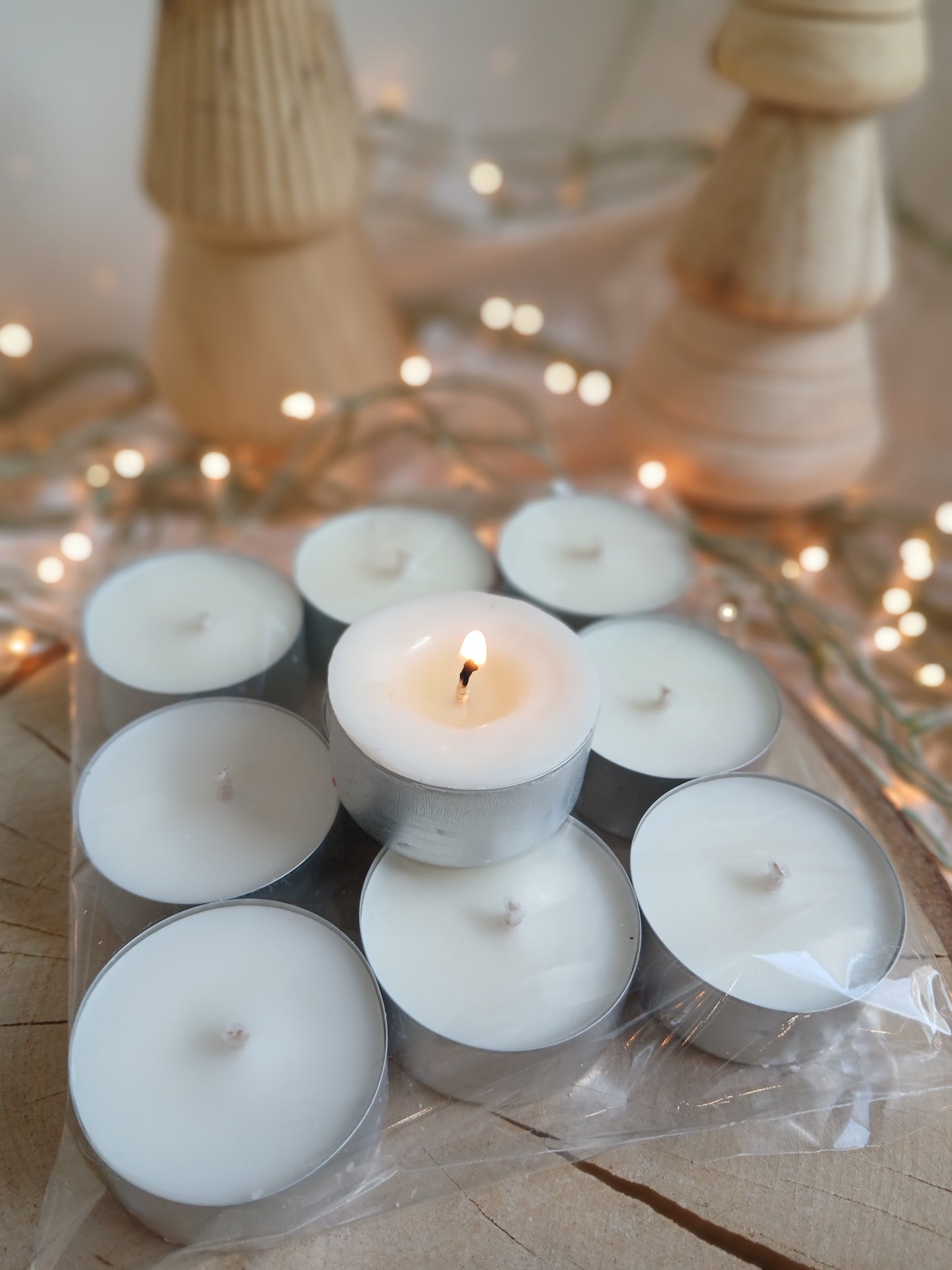 Unscented tea light