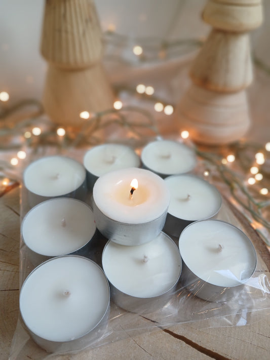 Unscented tea light